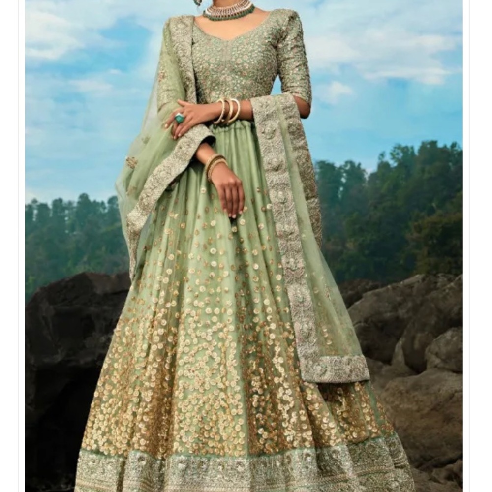 Custom tailored genuine Choli and Lehenga made in India